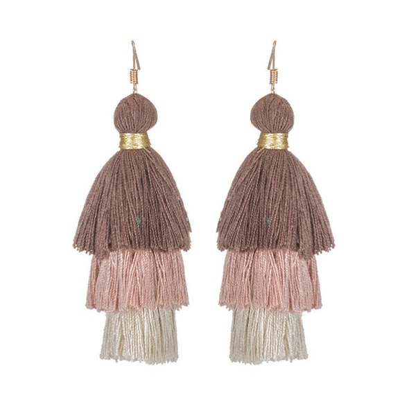 REVITALIZED Jewelry - Layered Fringe Earrings